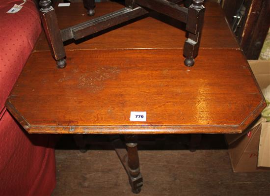 1920s oak gateleg table(-)